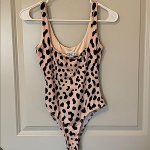 Leopard bodysuit
